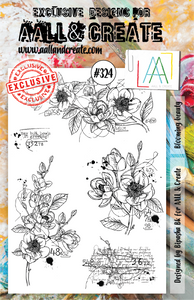 AALL & Create A5 Stamp Set #324 - Blooming Beauty