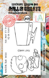 AALL & Create A7 Stamp Set #429 - Game Changer