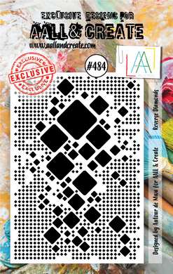 AALL & Create A7 Stamp Set #484 - Reverse Diamonds
