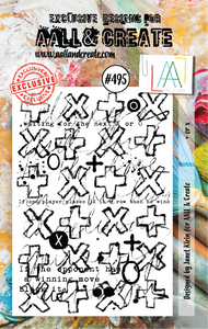 AALL & Create A7 Stamp Set #495 - + or x