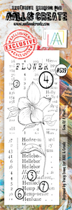 AALL & Create Border Stamp #539 - Gem of a Plant