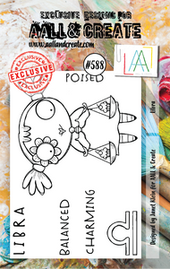 AALL & Create A7 Stamp Set #588 - Libra