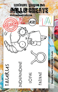 AALL & Create A7 Stamp Set #592 - Taurus