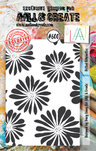AALL & Create A7 Stamp Set #600 - Dotted Silhouettes