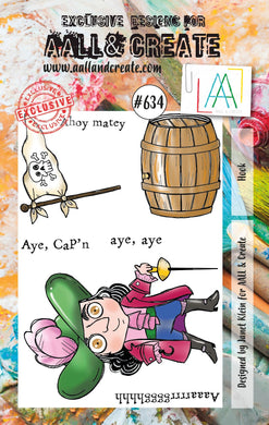 AALL & Create A7 Stamp Set #634 - Hook