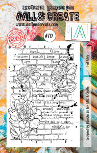 AALL & Create A7 Stamp Set #712 - Feel Alive