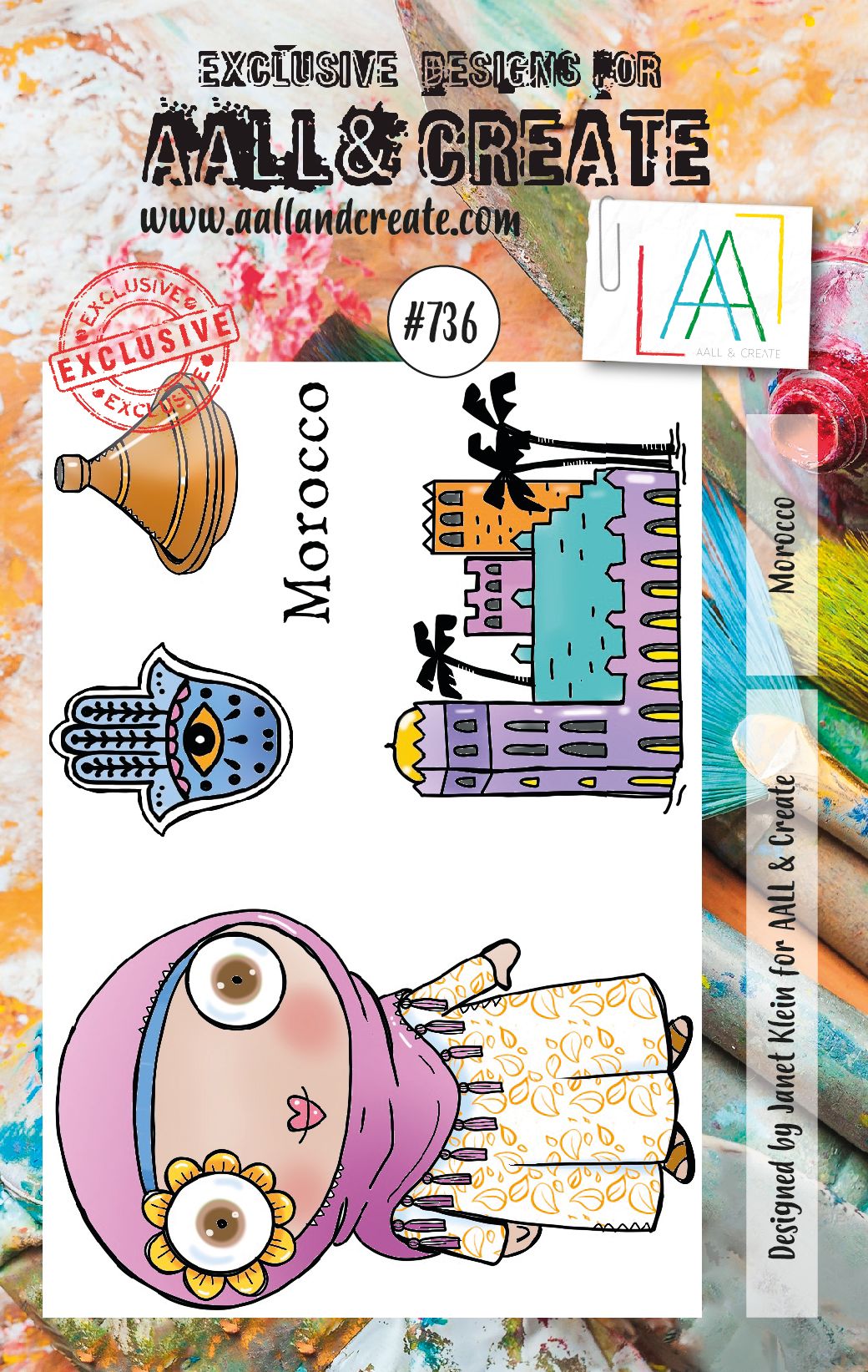 AALL & Create A7 Stamp Set #736 - Morocco