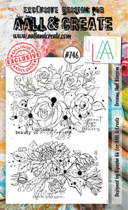 AALL & Create A6 Stamp Set #746 - Dreams That Blossom