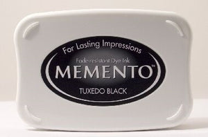 Tsukineko Memento Dye Ink Pad - Tuxedo Black