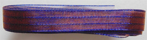 Sheer Iridescent Ribbon 3/8" - Violet Bronze 3m