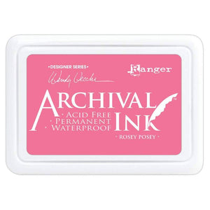 Archival Ink Pad - Rosey Posey