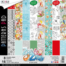 Ciao Bella Zoe & Ziggy - 12 x 12 Patterns Paper Pack
