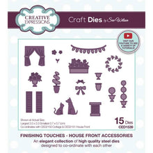 Dies by Sue Wilson - Finishing Touches House Front Accessories
