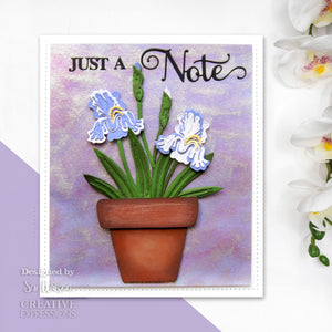 Dies by Sue Wilson - Layered Flowers Collection : Iris