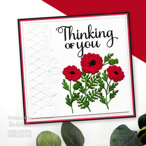 Dies by Sue Wilson - Layered Flowers Collection : Poppy