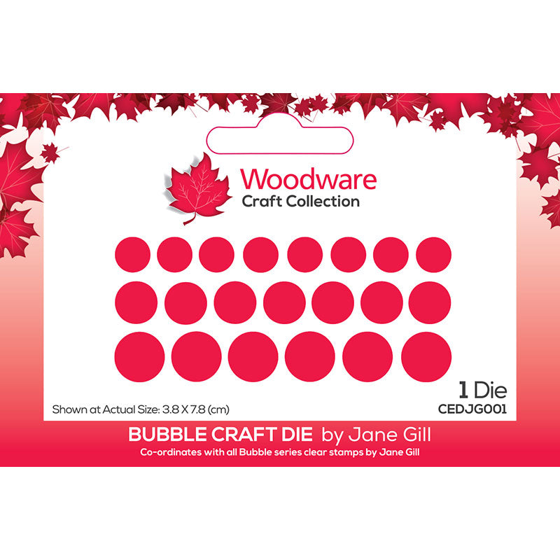 Woodware Jane Gill Bubble Craft Die