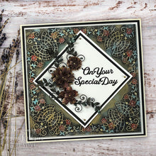 Creative Expressions Jamie Rodgers Wings of Wonder Collection - Butterfly Swirl Corner