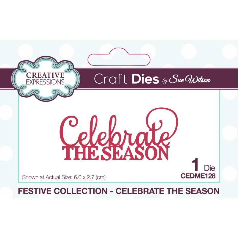 Dies by Sue Wilson - Festive Collection Celebrate The Season