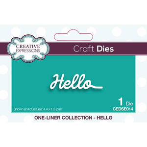 Creative Expressions One-Liner Collection - Hello