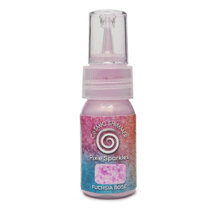Cosmic Shimmer Pixie Sparkles - Fuchsia Rose