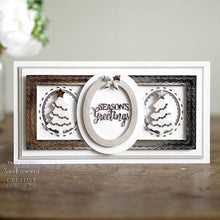 Dies by Sue Wilson Festive Collection - Slimline Decorative Holly Rectangle Frame
