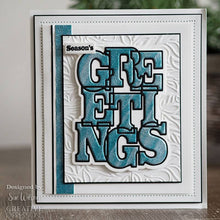 Creative Expressions Sue Wilson Big Bold Words - Greetings Die & Stamp Set