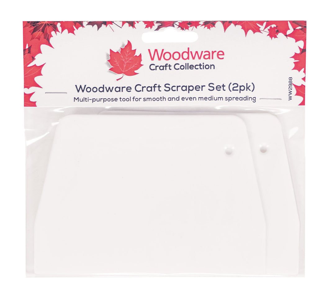Woodware Craft Scraper Set (2pk)