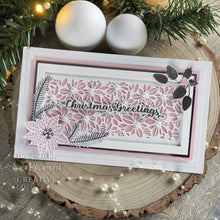 Dies by Sue Wilson - Festive Collection Poinsettia Panel