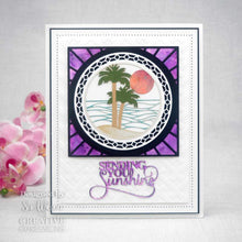 Dies by Sue Wilson - Stained Glass Collection : Beach Palms