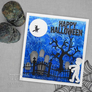 Creative Expressions Jamie Rodgers Halloween Collection Graveyard Craft Die