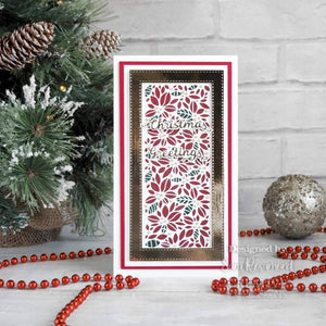 Dies by Sue Wilson - Festive Collection Poinsettia Panel
