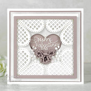 Dies by Sue Wilson Background Collection : Layered Heart