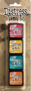 Mini Distress Ink Pads - Set 1