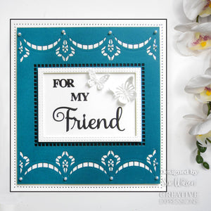 Dies by Sue Wilson - Border Collection : Decorative Scalloped Border