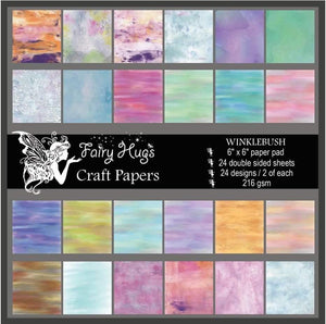 Fairy Hugs - 6" x 6" Paper Pad - Winklebush