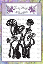 Fairy Hugs Stamps - Dancing Mushrooms