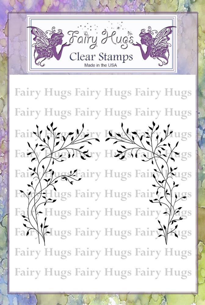Fairy Hugs Stamps - Frilly Branches