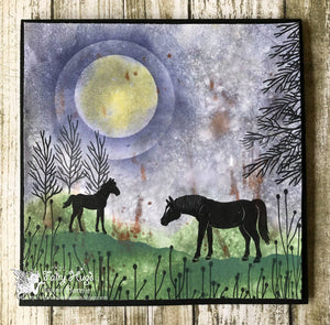 Fairy Hugs Stamps - Horse & Foal