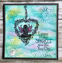 Fairy Hugs Stamps - Vine Heart Frame