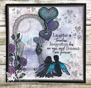 Fairy Hugs Stamps - Entangled Hearts