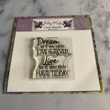 Fairy Hugs Stamps - Live Forever