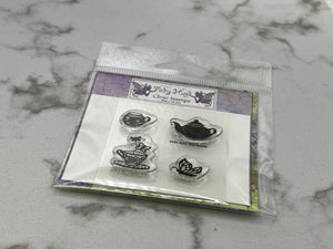 Fairy Hugs Stamps - Tea Icons