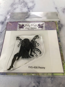 Fairy Hugs Stamps - Peony