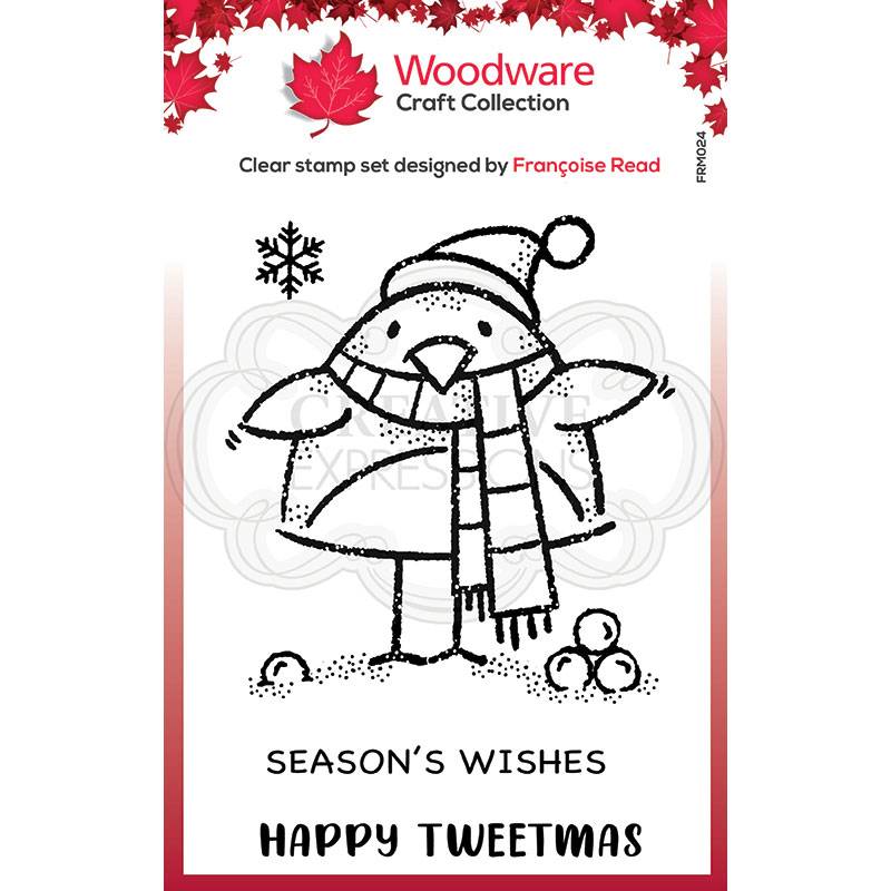 Woodware Clear Magic Single - Tweetmas Robin