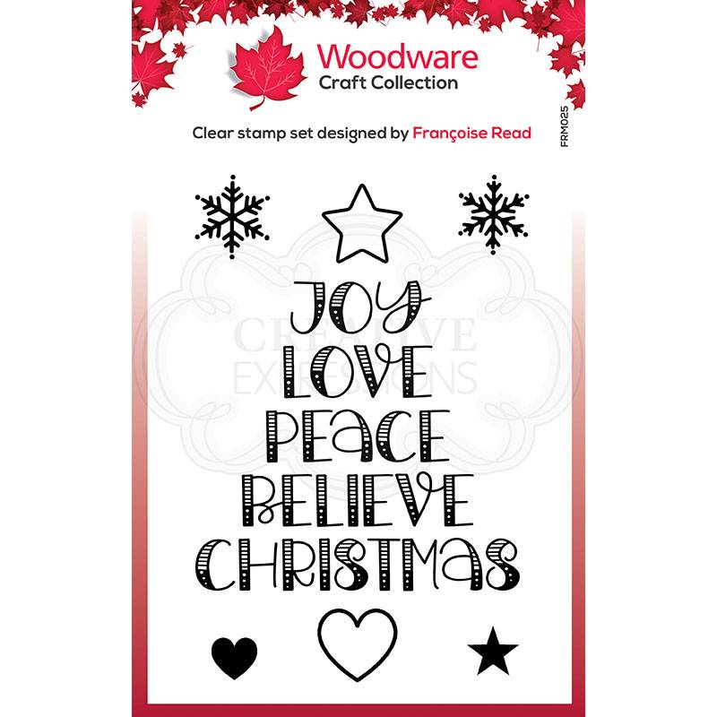 Woodware Clear Magic Single - Word Tree