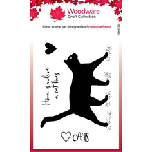 Woodware Clear Magic Single - Cat Silhouette