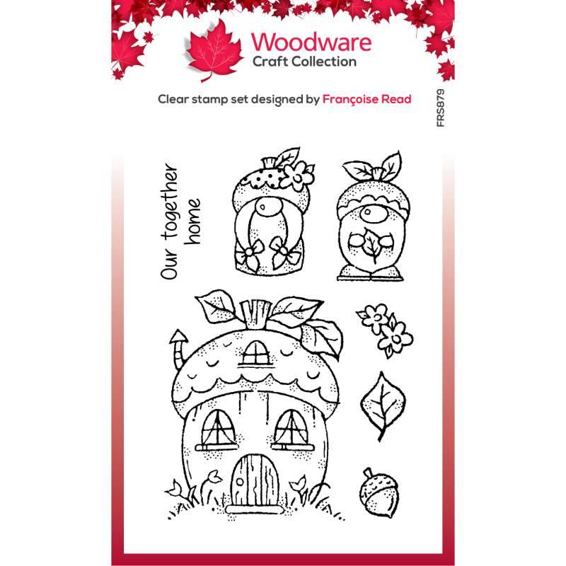 Woodware Clear Magic Single - Acorn Gnomes