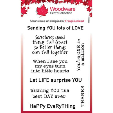 Woodware Clear Magic Single - Happy Everything