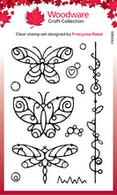 Woodware Clear Magic Single - Wired Butterflies