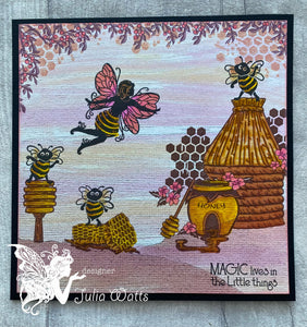 Fairy Hugs Stamps - Honeycomb Stacks